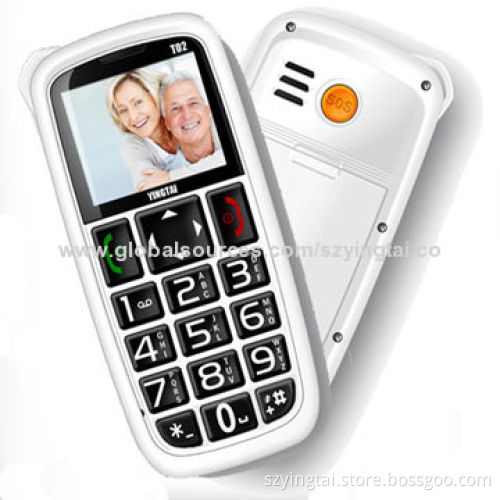 Large Button GSM Cellphones for Old Aged People, Measures 110.0 x 52.5 x 17.0mm